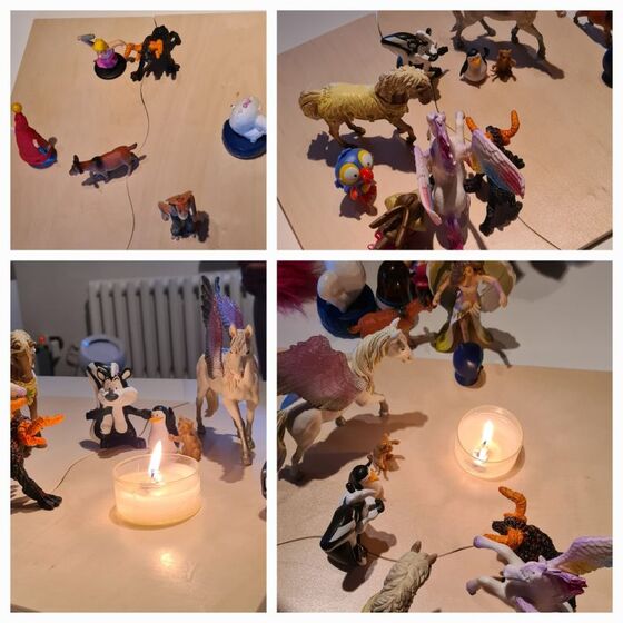 Systembrett-Aufstellung mit Figuren, Beispiel 11